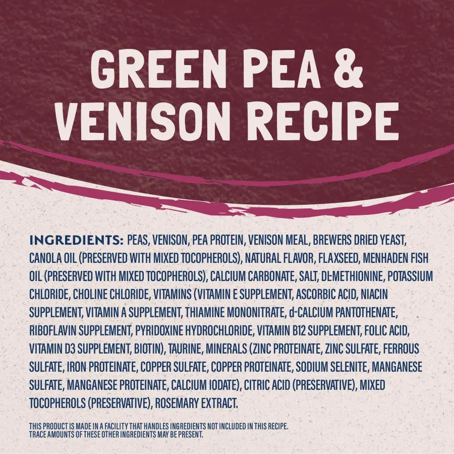 Natural Balance Pet Foods L.I.D Green Pea & Venison Formula Dry Cat Food Natural Balance CPD