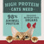 Natural Balance Pet Foods Ultra Protein Cuts in Gravy Wet Cat Food 10ea/2.7 oz Natural Balance