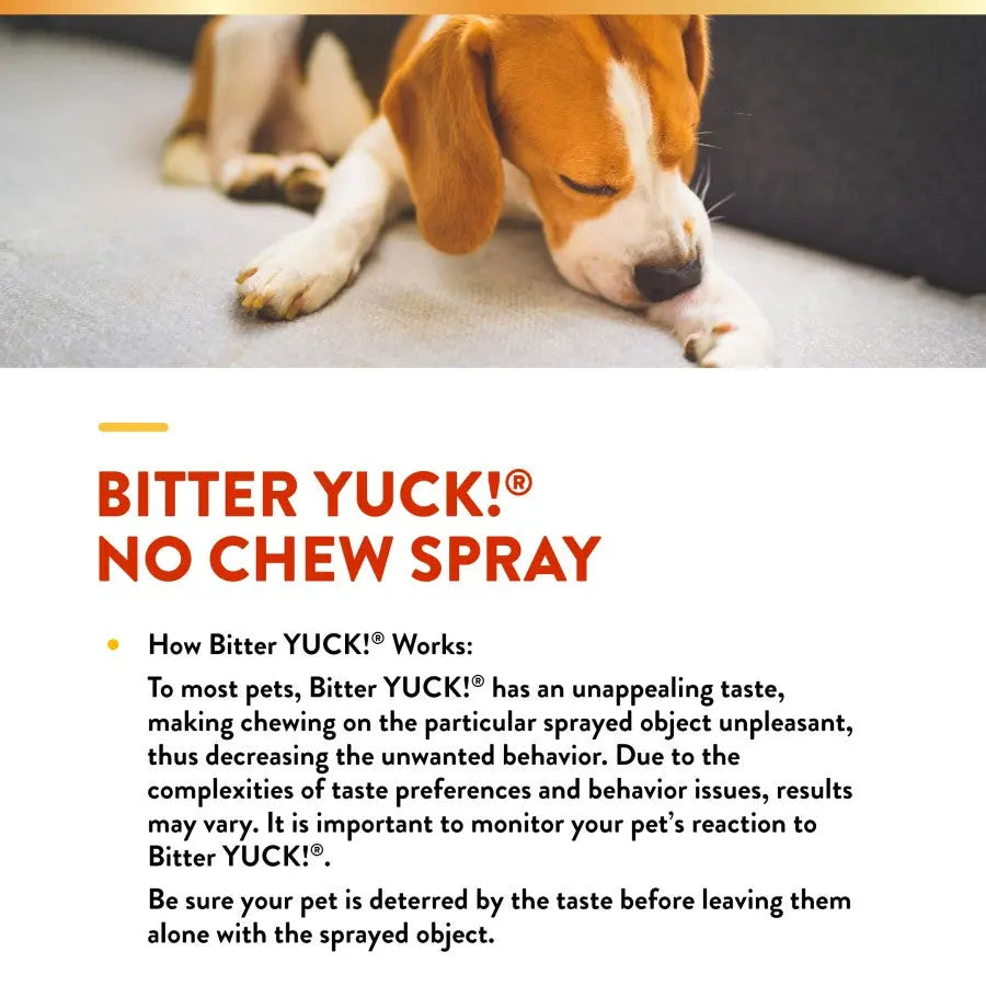 Naturvet® Bitter YUCK!® No Chews Spray for Dogs, Cats & Horses Naturvet®