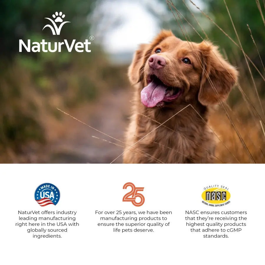 Naturvet® Wheat Free All-In-One 4-IN-1 Support Dogs Soft Chews 60 Count Naturvet®