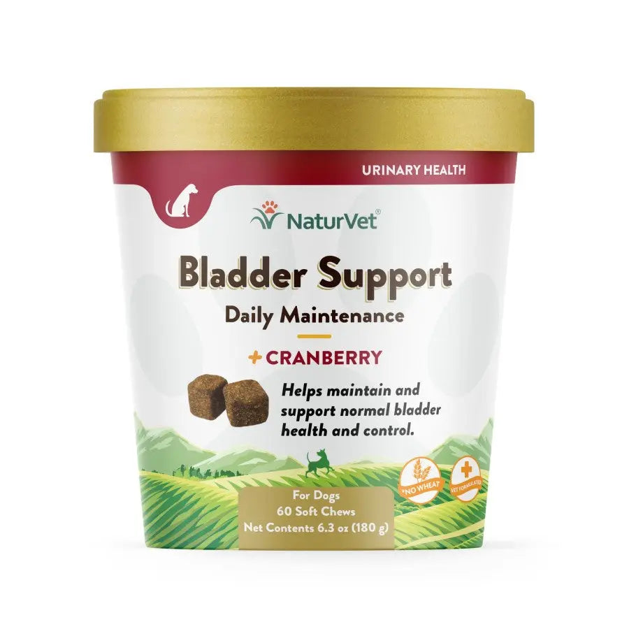 Naturvet® Wheat Free Bladder Support Plus Cranberry Dogs Soft Chews 60 Count Naturvet®