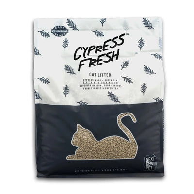 Next Gen Pet Products Cypress Fresh Unscented Clumping Wood Cat Litter Next Gen Pet
