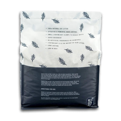 Next Gen Pet Products Cypress Fresh Unscented Clumping Wood Cat Litter Next Gen Pet