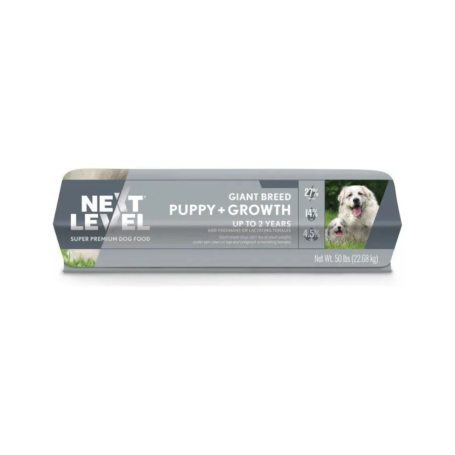 Next Level Giant Breed Puppy + Growth Dry Dog Food 50 lb Next Level