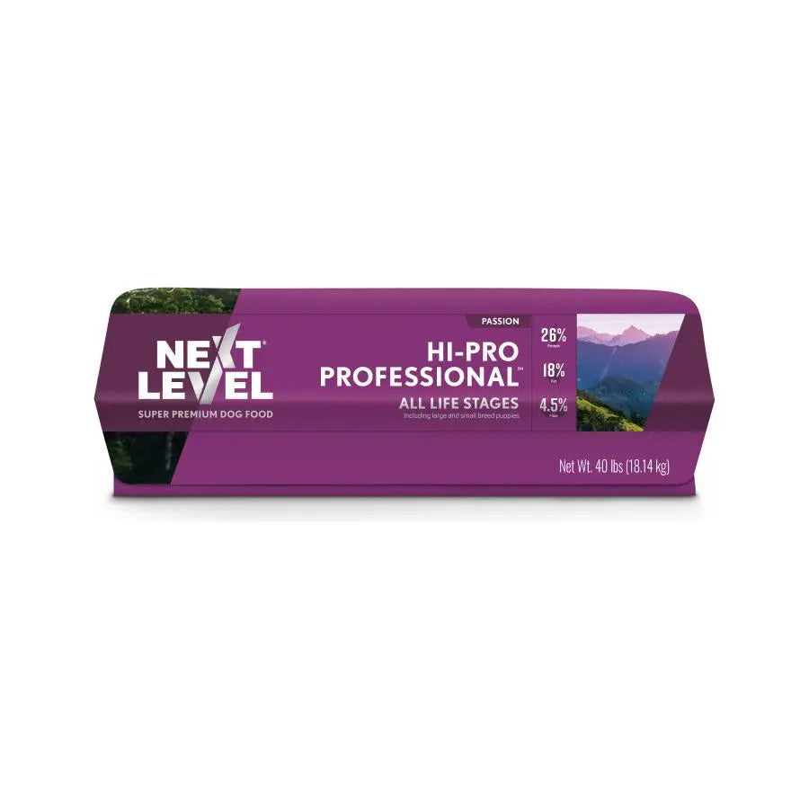 Next Level Hi Pro Professional All Life Stages Dry Dog Food 40 lb