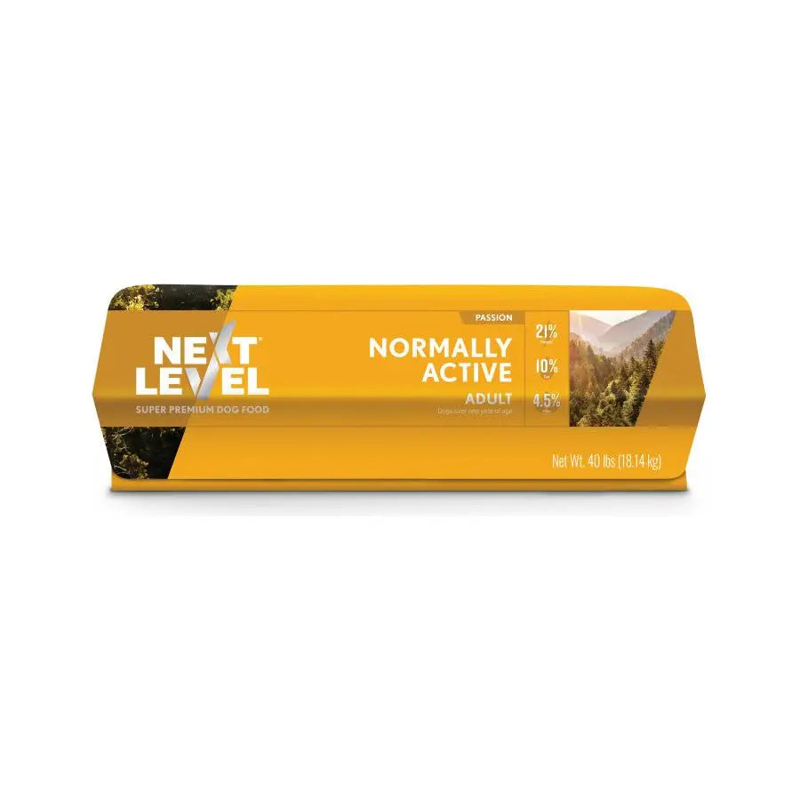 Next Level Normally Active Adult Dry Dog Food 40 lb Next Level