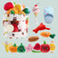 Nocciola 12-Pack Squeaky Dog Toys with Carry Bag Nocciola