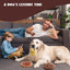 Nocciola Food-Themed Puzzle Dog Toys with Crinkle and Squeak Sounds Nocciola