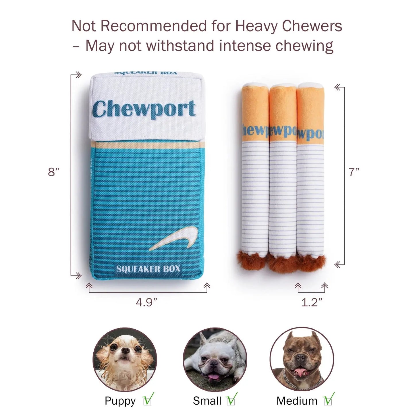 Nocciola Giggle Chew Stick - Interactive Toy for Dogs Nocciola