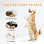 Nocciola Interactive Tangerine Plush Dog Toys with Hidden Surprises Nocciola