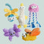 Nocciola Plush Chenille Squeaky Dog Toys - 5 Pack for Durable Fun Nocciola