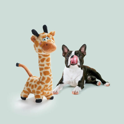 Nocciola Twist & Chew Plush Dog Toy Nocciola