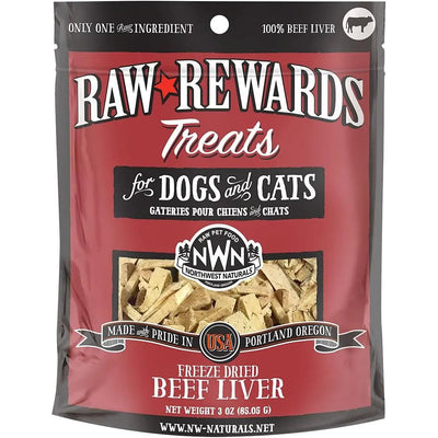 Northwest Naturals Beef Liver Freeze-Dried Treats for Dogs and Cats Northwest Naturals