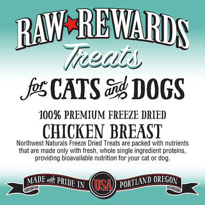 Northwest Naturals Chicken Breast Freeze-Dried Treats for Dogs and Cats Northwest Naturals