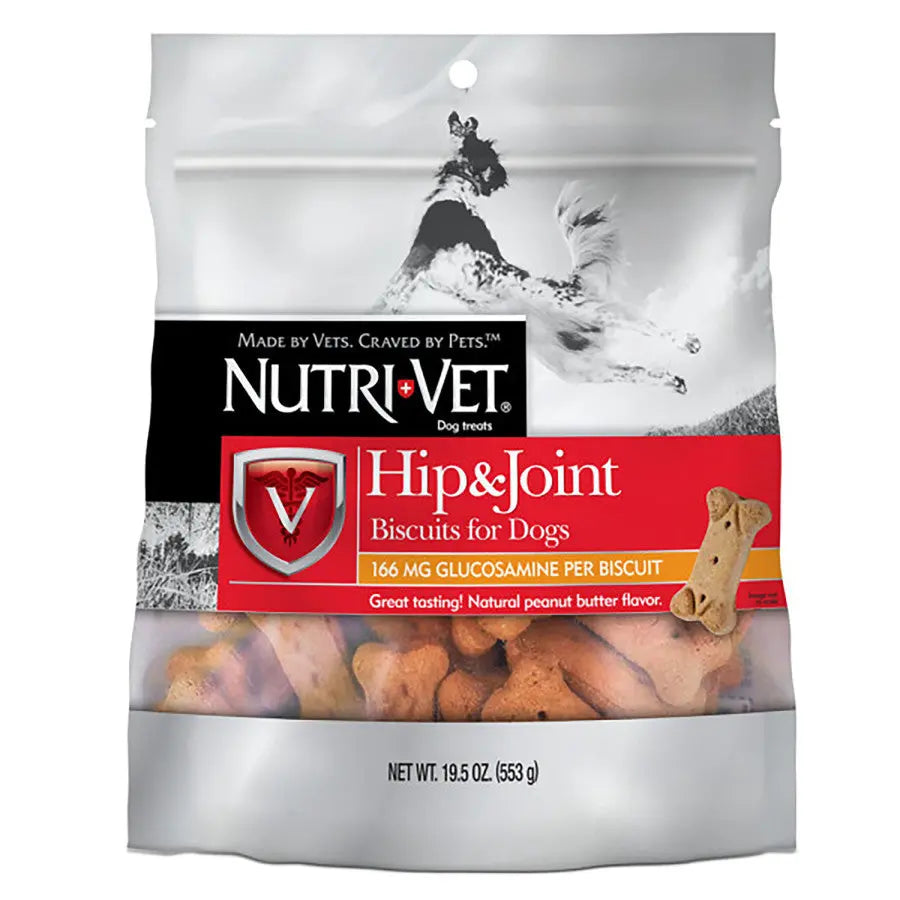 Nutri-Vet Hip & Joint Peanut Butter Dog Biscuits Nutri-Vet