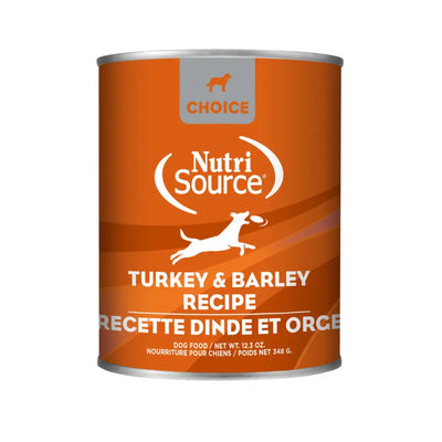 NutriSource Choice Canned Dog Food 12ea/12.3 oz NutriSource