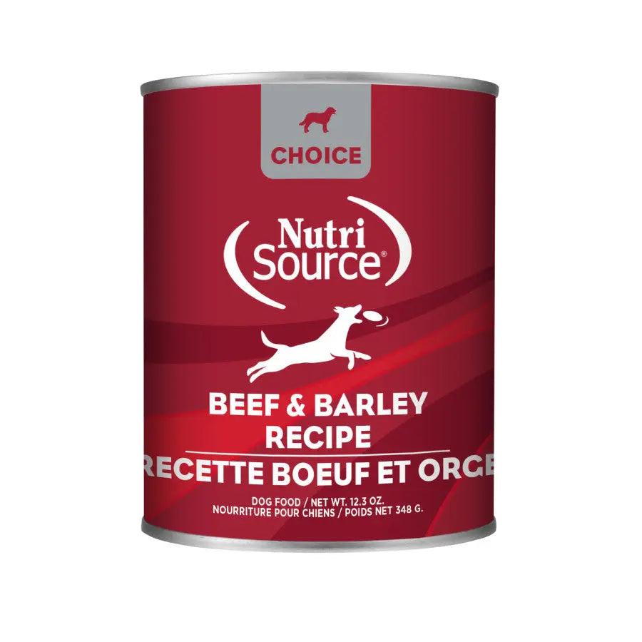 NutriSource Choice Canned Dog Food 12ea/12.3 oz NutriSource