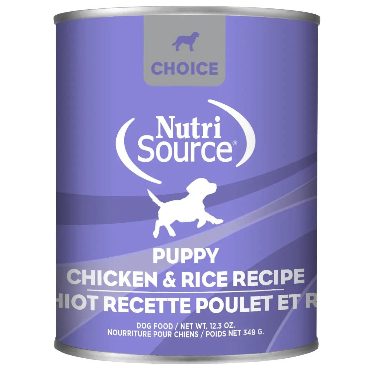 NutriSource Choice Canned Puppy Dog Food 12ea/12.3 oz NutriSource