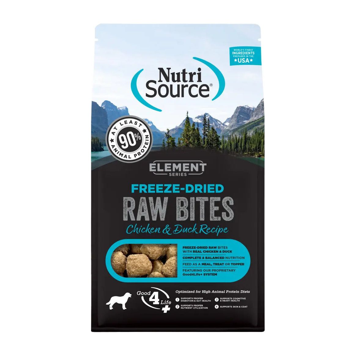 NutriSource Element Freeze Dried Raw Bites Dry Dog Food NutriSource
