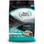 A bag of NutriSource Element Series Classic Catch Grain Free Dry Cat Food, highlighting 80% animal protein and made in the USA, with fish and mountain images on the packaging.