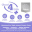 Infographic with NutriSource branding. Icons highlight NutriSource Grain Free Chicken & Salmon Select Cat & Kitten Dry Food’s support for gut and brain health, stool quality, and skin & coat with prebiotics, probiotics, selenium, and minerals.