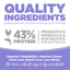 NutriSource Grain Free Chicken & Salmon Select Cat & Kitten Dry Food features 43% protein from chicken and fish, probiotics for gut health, and no corn, wheat, soy, or by-products—ensuring nutrient-rich meals and better digestion for your cat.