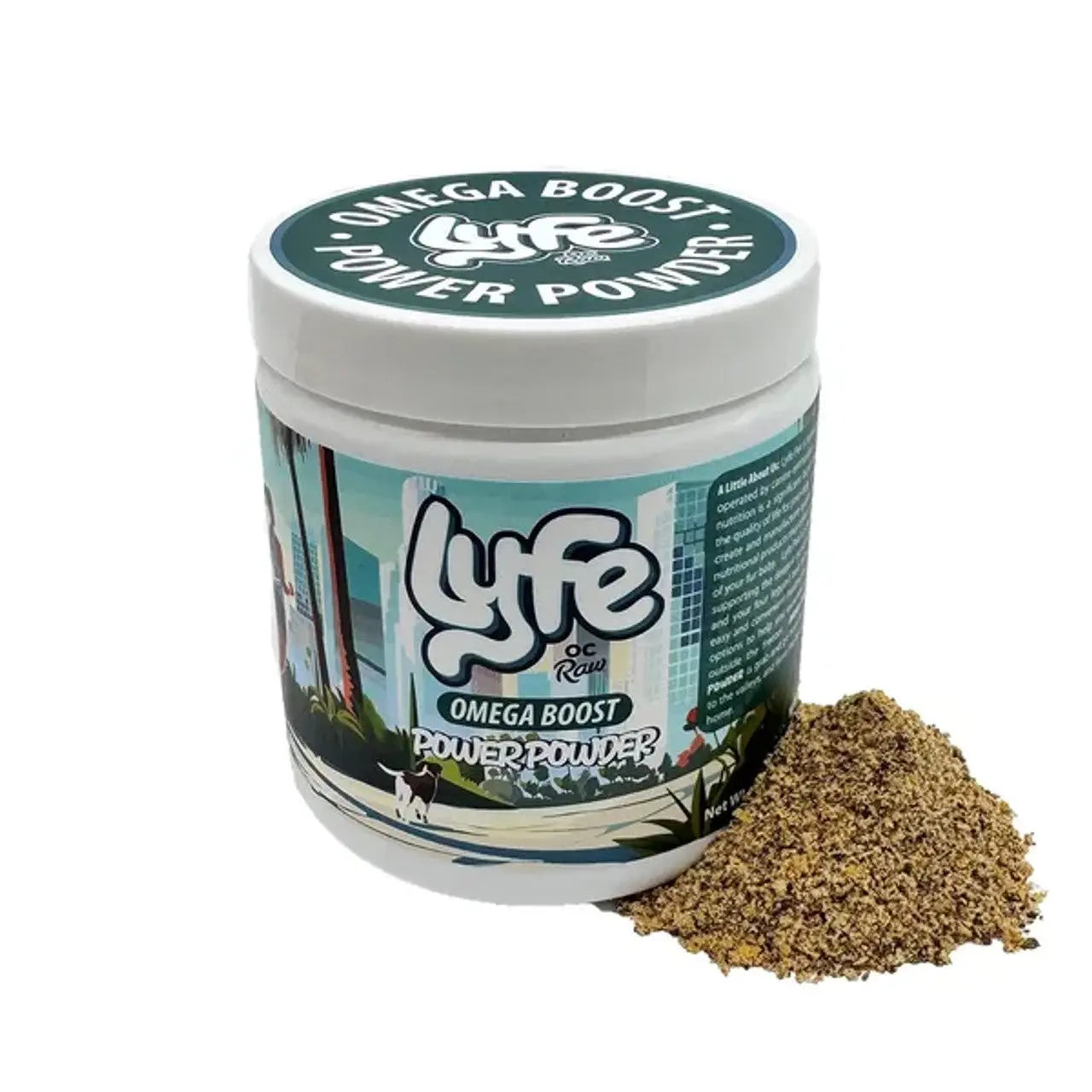 OC Lyfe Omega Boost Dog Supplements 4oz OC Raw