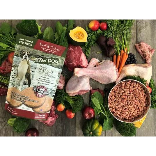 OC Raw Freeze Dried Meaty Rox Beef & Produce Dog Food OC Raw