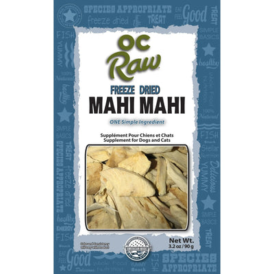 OC Raw Mahi Mahi Freeze Dried Dog Treats 3.2oz OC Raw