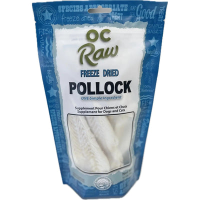 OC Raw Pollock Freeze Dried Dog Treats 3.2oz OC Raw