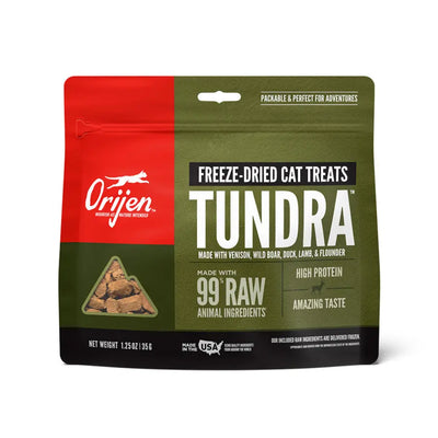 ORIJEN Tundra Grain-Free Freeze-Dried Cat Treats 1.25 oz ORIJEN