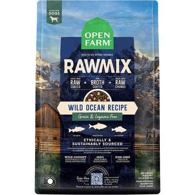 Open Farm RawMix Wild Ocean Recipe Grain & Legume Free Dog Open Farm