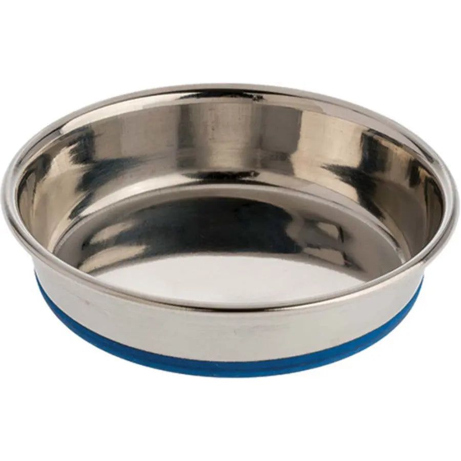 OurPets Premium Rubber-Bonded Stainless Steel Cat Dish OurPets®