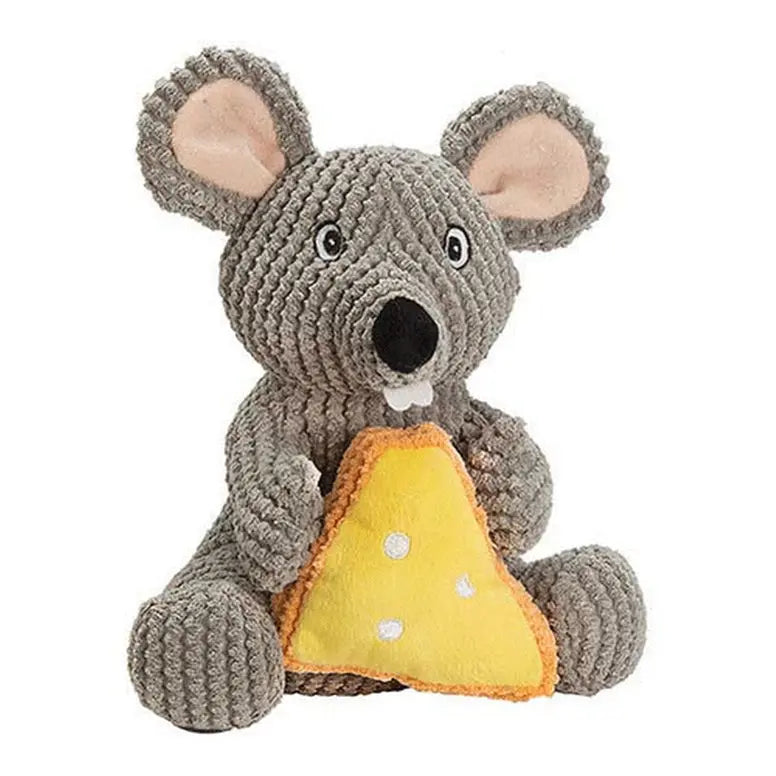 Patchworkpet Playful Pairs Mouse Plush Dog Toys 10" Patchworkpet