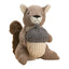 Patchworkpet Playful Pairs Squirrel Plush Dog Toys Patchworkpet