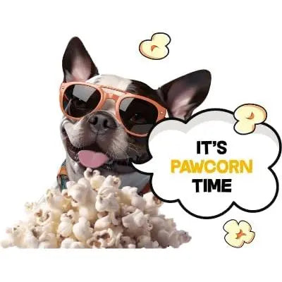 PawCorn Ostrich Egg Healthy Dog Treats Popcorn for Dogs PawCorn