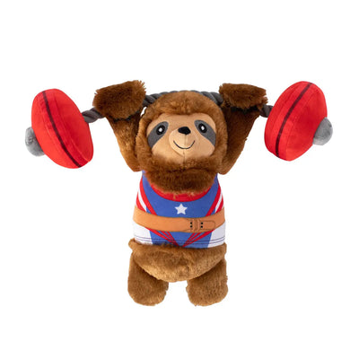 PetShop by Fringe Studio Hustle For That Muscle Plush Dog Toy PetShop by Fringe Studio