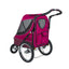 Petique All Terrain Pet Jogger Stroller for Dogs and Cats Berry Petique