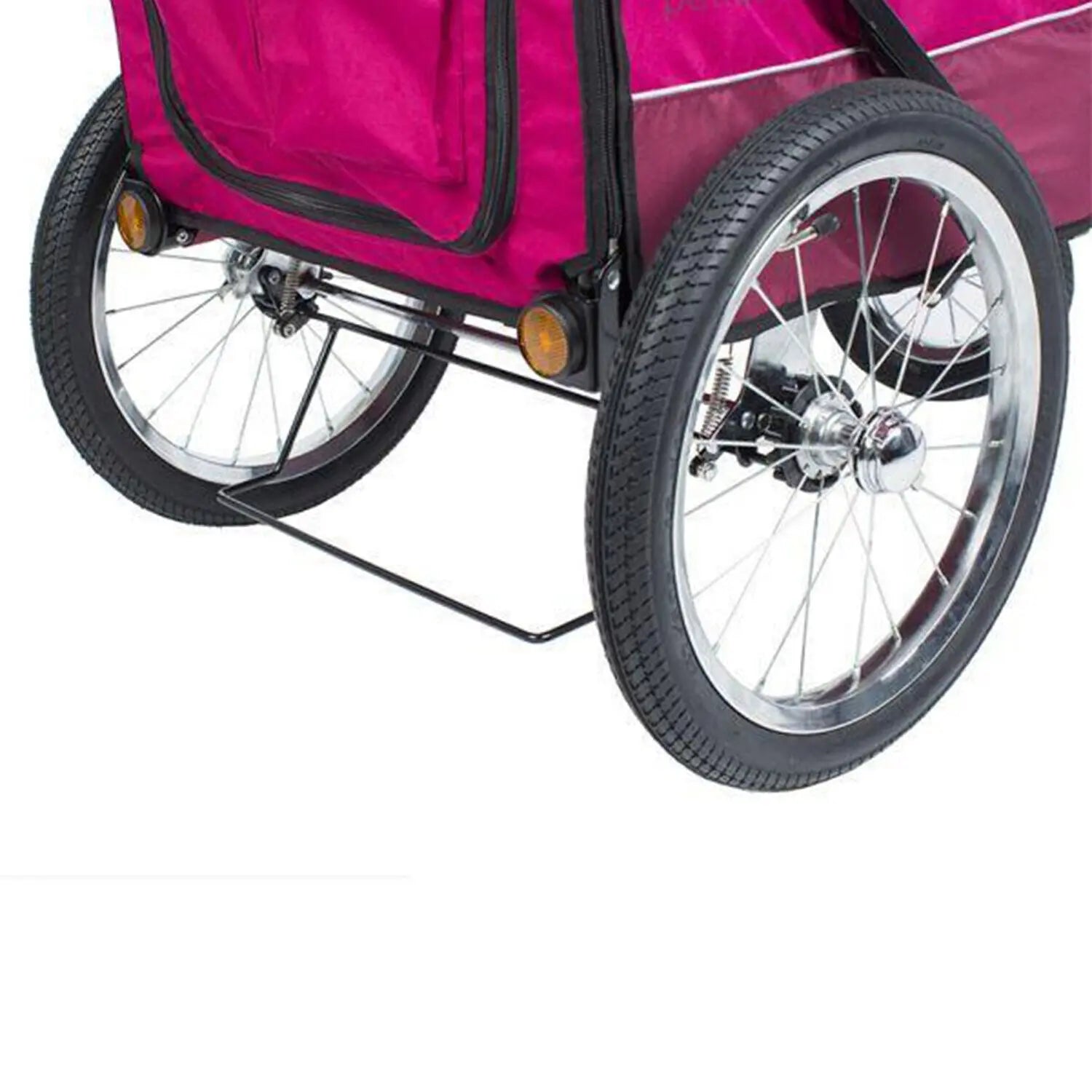 Petique All Terrain Pet Jogger Stroller for Dogs and Cats Berry Petique