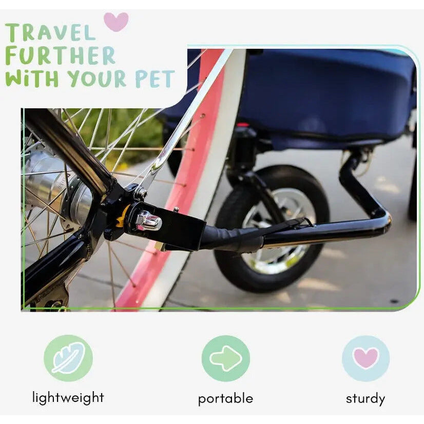 Petique Bike Adapter for Pet Strollers Petique