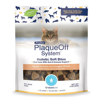 PlaqueOff Holistic Soft Bites CAT Oral Care with Gut & Immune Support PlaqueOff