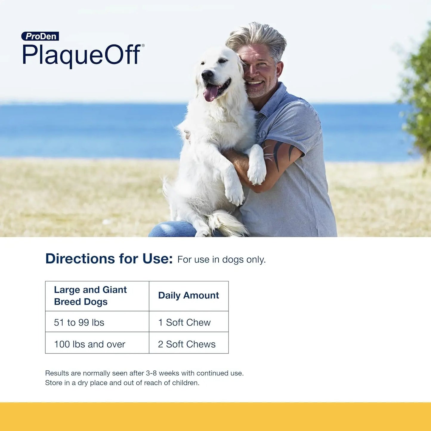 PlaqueOff Soft Chews Large Breed Dogs PlaqueOff