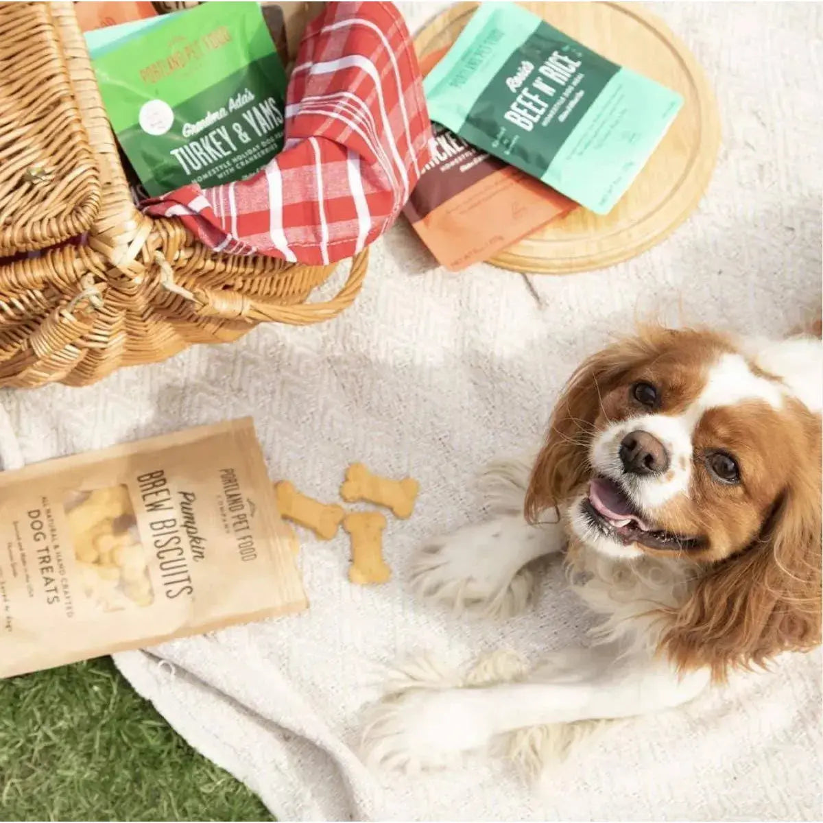 Portland Pet Food Company Bacon Brew Biscuits Dog Treats 5oz Portland Pet Food