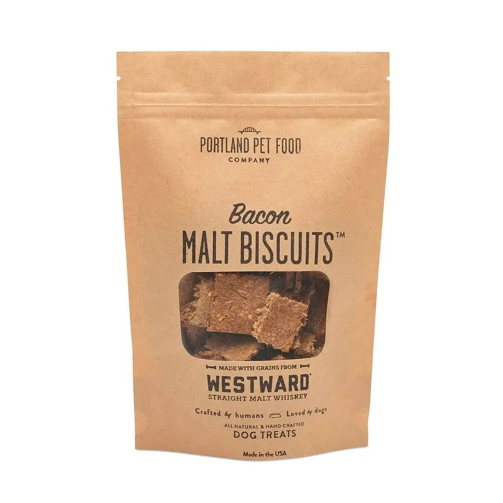 Portland Pet Food Company Malt Biscuits with Bacon Dog Treats Portland Pet Fooddog tre