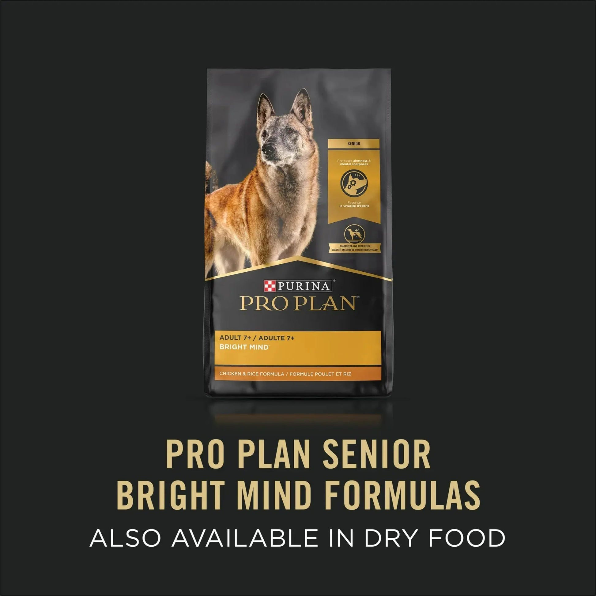 Pro Plan Bright Mind 7+ Beef & Brown Rice Entree Senior Wet Dog Food Purina Pro Plan