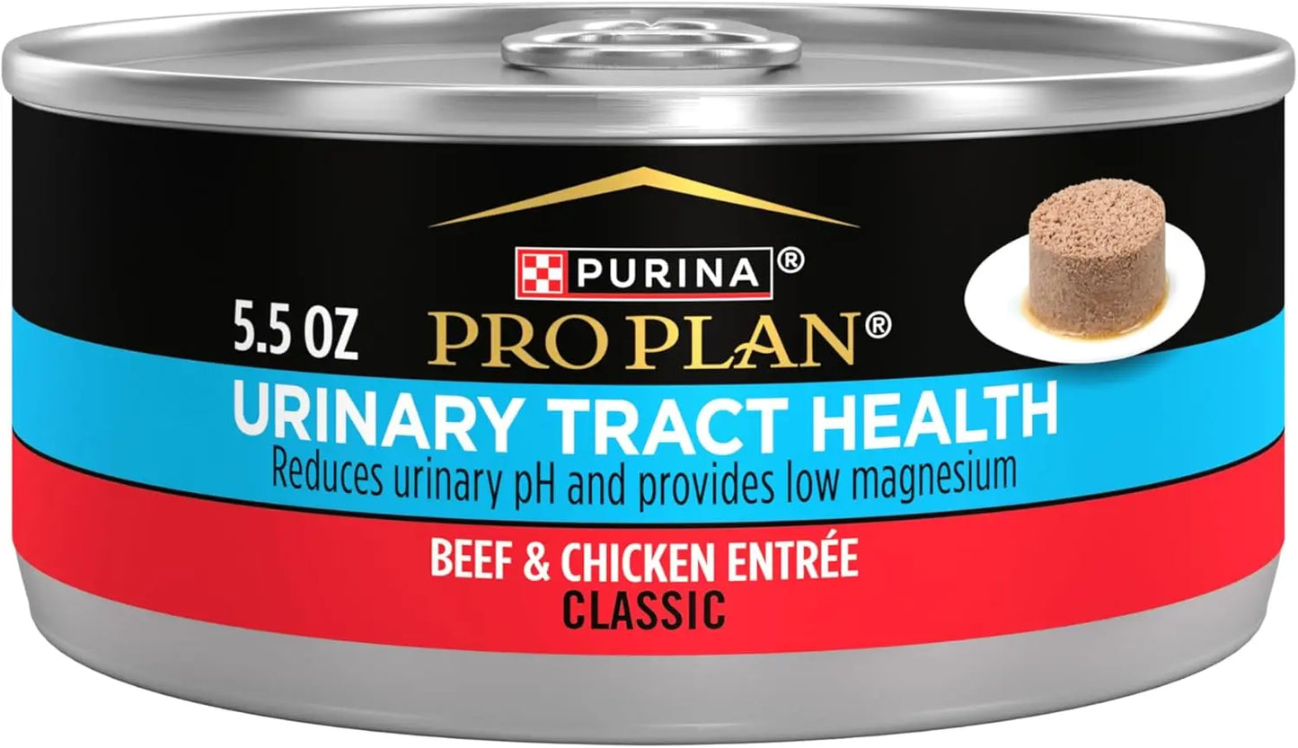 Pro Plan Urinary Tract Health Beef & Chicken Entree Canned Cat Food Purina Pro Plan