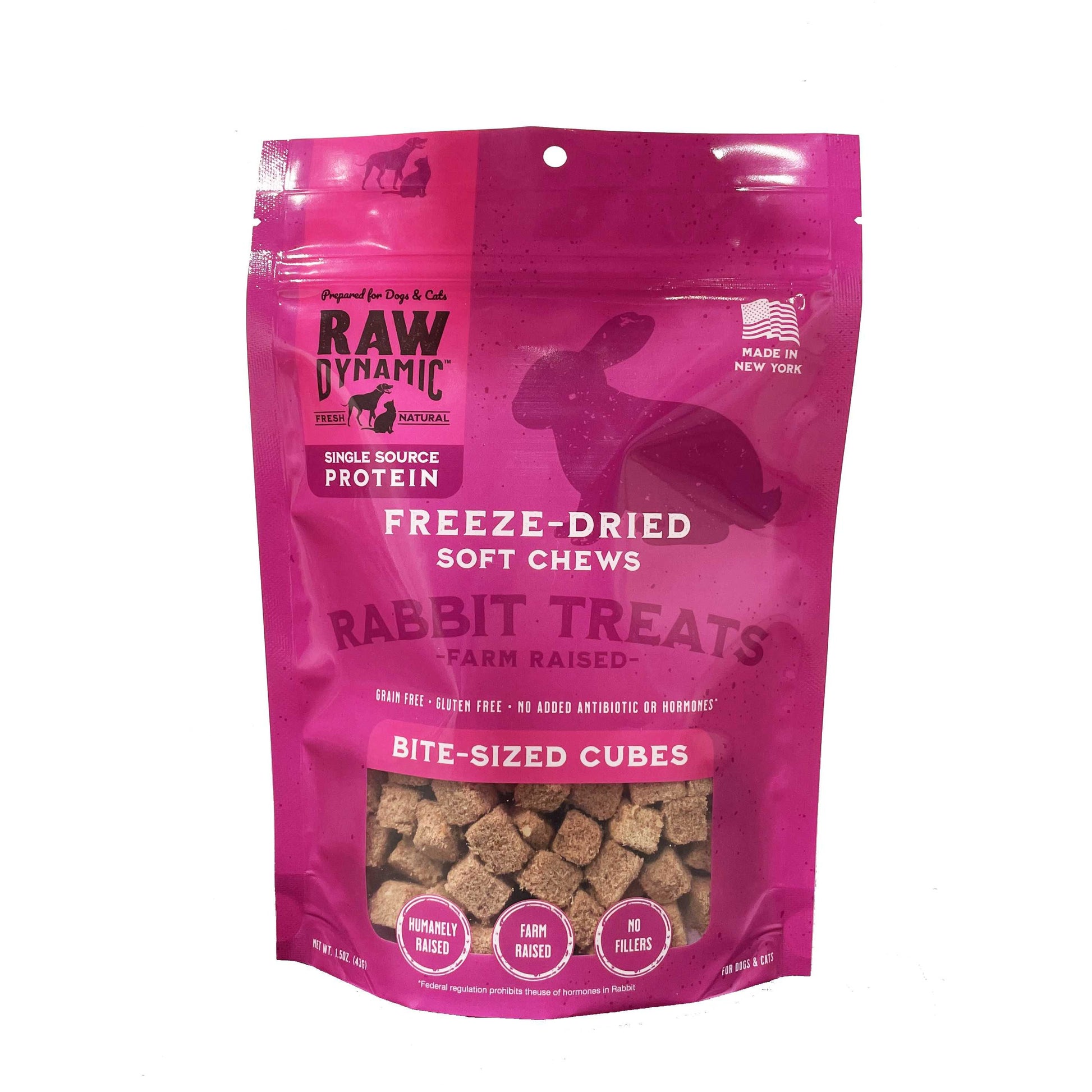 Raw Dynamic Freeze-Dried Dog Treats 1.5oz Raw Dynamic