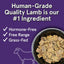 Real Meat Air Dried Grass-Fed Lamb Dog Food 10lb Real Meat®