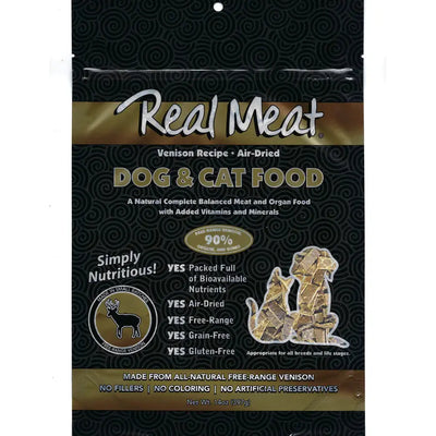 Real Meat® Air-Dried Venison Cat & Dog Food 5 Oz Real Meat®