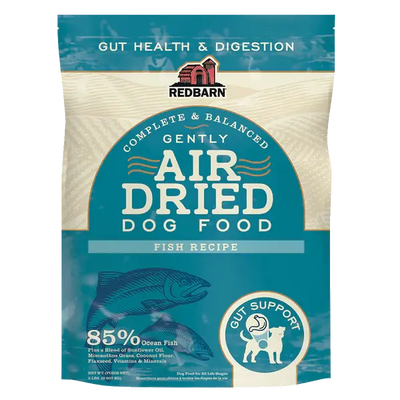 Redbarn Pet Products Air Dried Gut Support Fish Dry Dog Food Redbarn